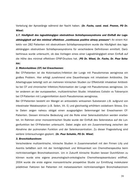 Forschungsbericht 2004 - Medizin 1