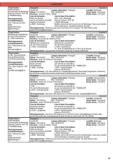 Cours pour adultes 2012/2013 - Ministère de l'éducation nationale ...