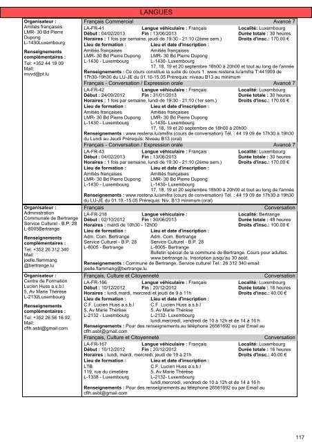 Cours pour adultes 2012/2013 - Ministère de l'éducation nationale ...