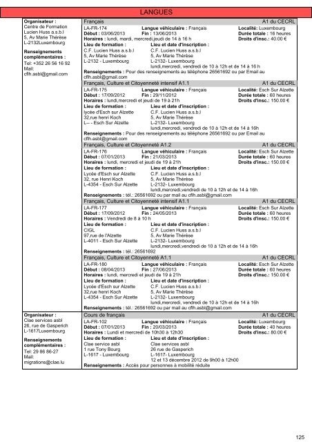 Cours pour adultes 2012/2013 - Ministère de l'éducation nationale ...