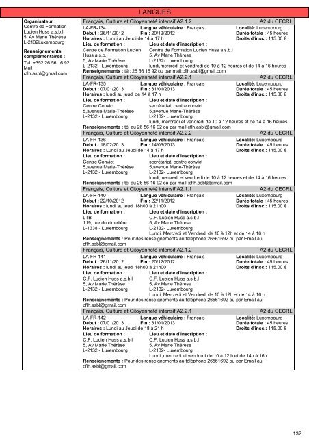 Cours pour adultes 2012/2013 - Ministère de l'éducation nationale ...