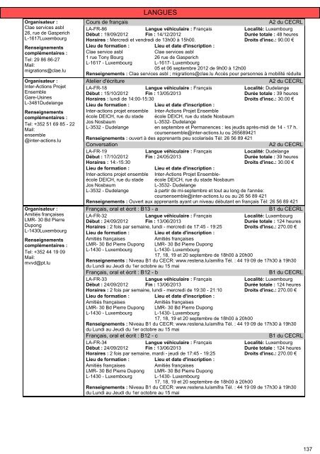 Cours pour adultes 2012/2013 - Ministère de l'éducation nationale ...