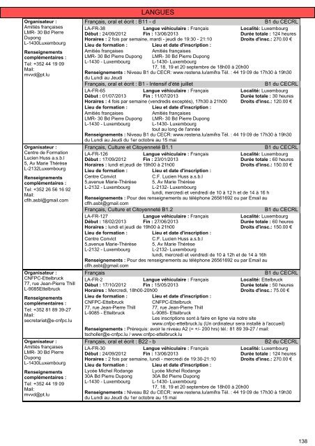 Cours pour adultes 2012/2013 - Ministère de l'éducation nationale ...