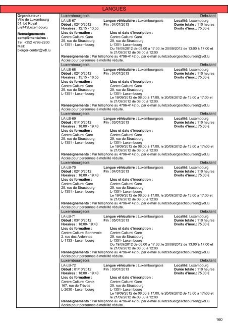 Cours pour adultes 2012/2013 - Ministère de l'éducation nationale ...