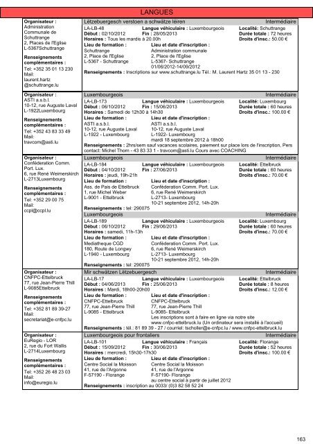 Cours pour adultes 2012/2013 - Ministère de l'éducation nationale ...