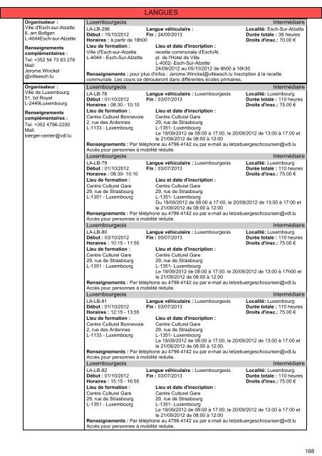 Cours pour adultes 2012/2013 - Ministère de l'éducation nationale ...