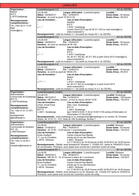 Cours pour adultes 2012/2013 - Ministère de l'éducation nationale ...