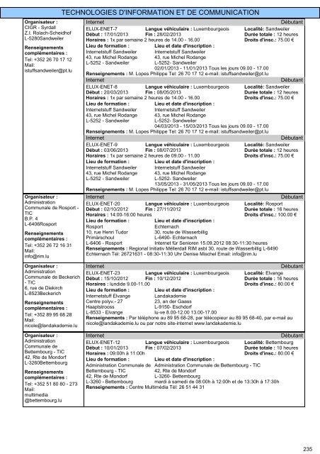 Cours pour adultes 2012/2013 - Ministère de l'éducation nationale ...