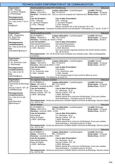 Cours pour adultes 2012/2013 - Ministère de l'éducation nationale ...