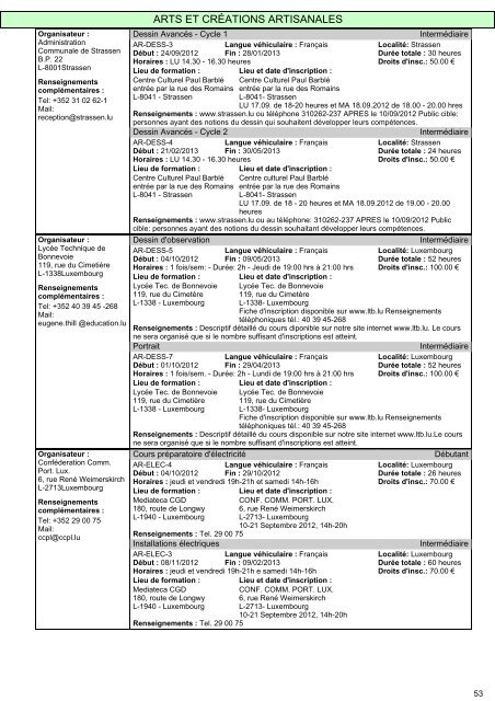 Cours pour adultes 2012/2013 - Ministère de l'éducation nationale ...