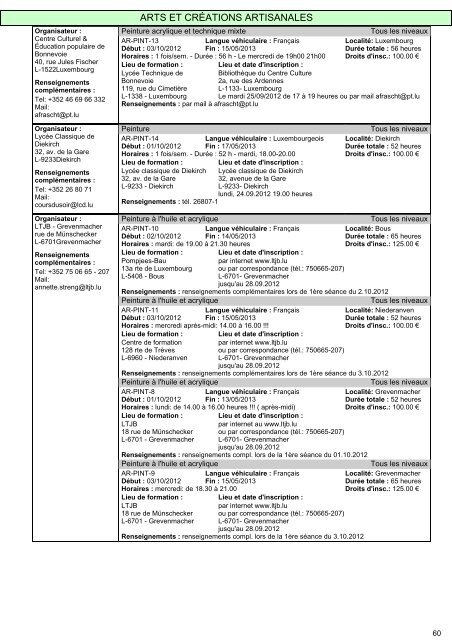 Cours pour adultes 2012/2013 - Ministère de l'éducation nationale ...