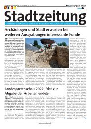 Stadtzeitung KW 08 - Stadt Neuenburg am Rhein