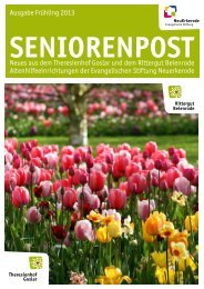 Neues Aus Dem Theresienhof Goslar Und Dem Neuerkerode