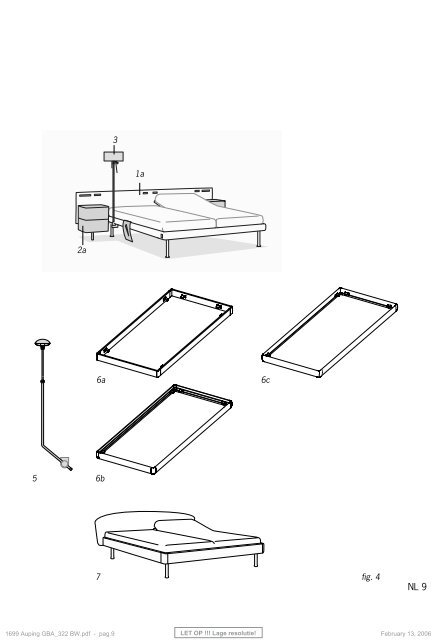 Type 322 Auping Match - Auping Service Manual