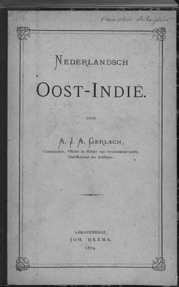 OOST-lNDIË. - the Aceh Books website