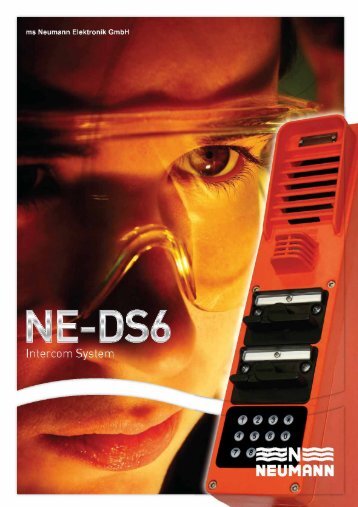 DS6 Intercom System - Neumann Elektronik