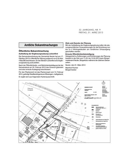 Amtsblatt KW 9 - Neuler