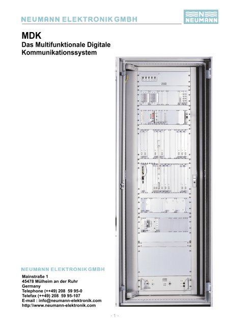 MDK - Neumann Elektronik