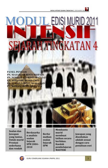 Modul Intensif T4 Jawapan 2011