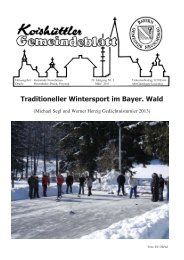 Gemeindeblatt März 2013 - Neuschönau