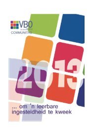 Laai die VBO program vir 2013 in pdf formaat hier af - Communitas