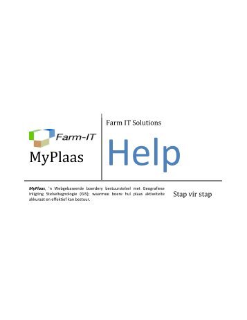 MyPlaas - Farm-IT