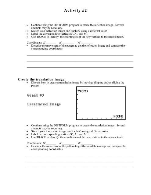 Title: Isometries: Walkin' & Talkin', Movin' & Groovin' Brief Overview ...