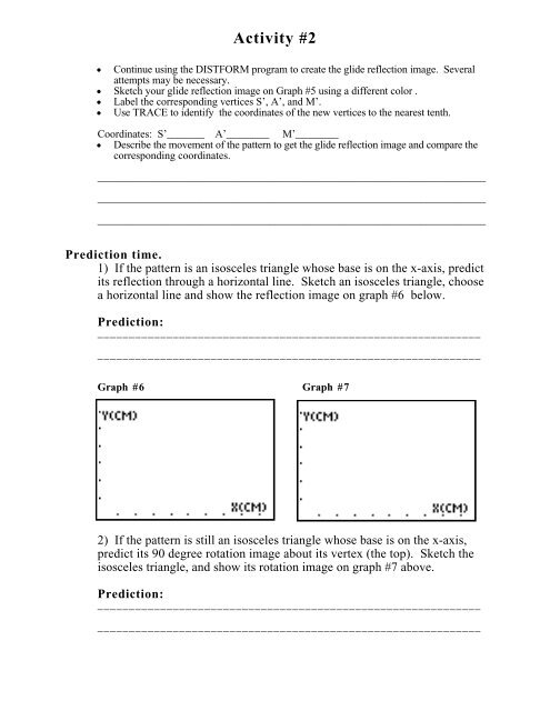 Title: Isometries: Walkin' & Talkin', Movin' & Groovin' Brief Overview ...