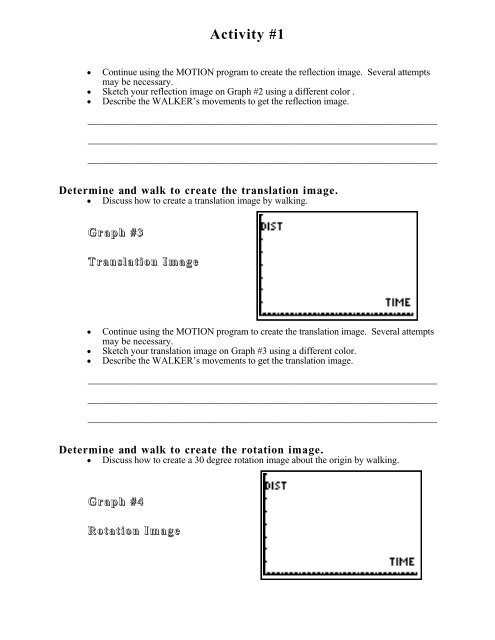 Title: Isometries: Walkin' & Talkin', Movin' & Groovin' Brief Overview ...