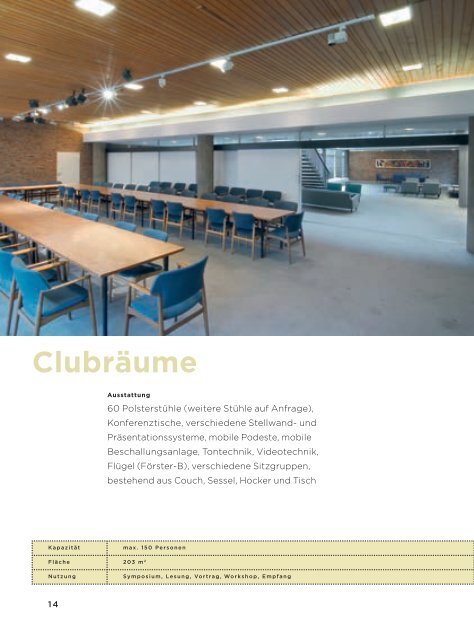 Clubraum - Akademie der Künste