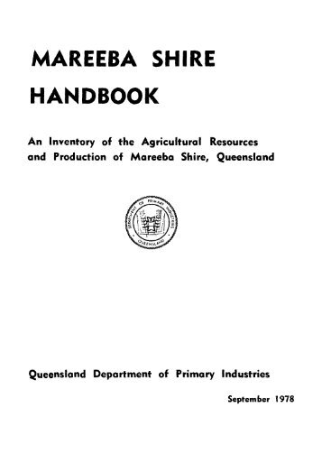 Mareeba Shire Handbook - UQ eSpace