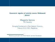 Geometric algebra of strictly convex Minkowski planes