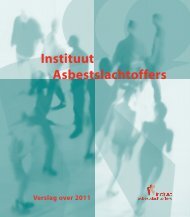 Jaarverslag 2011 - Instituut Asbestslachtoffers