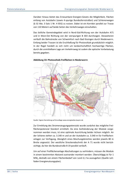 Energienutzungsplan Stadt Rehau - Niederwerrn