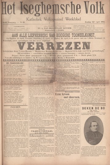 12/04/1914 - ten mandere Izegem