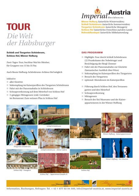 Die Welt der Habsburger - Imperial Austria