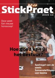 Hoe goed ken jij het Bestuur? - USHC