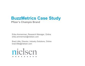 BuzzMetrics Case Study - Nielsen