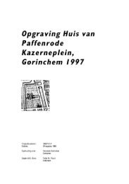 Download - Archeologie in de gemeente Gorinchem