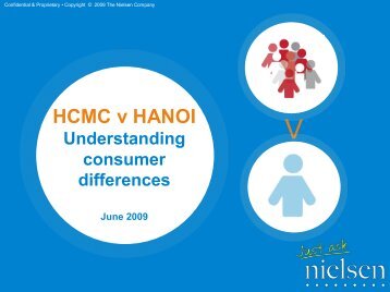 HCMC v Hanoi: Regional Consumer Differences Study - Nielsen