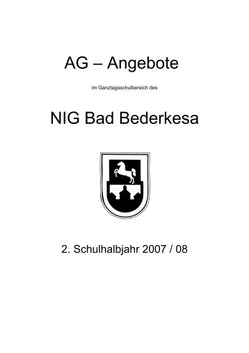 2 Schulhalbjahr - NIG