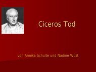 Ciceros Tod