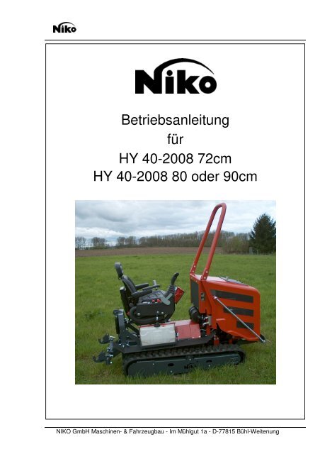 HY40-2008 - Niko GmbH