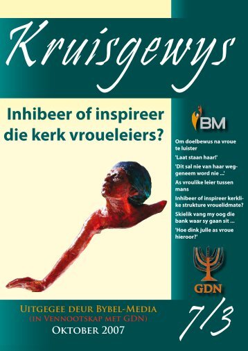 Inhibeer of inspireer die kerk vroueleiers?