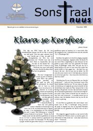 Klara se Kersfees - Sonstraal