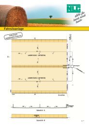 Fahrsiloanlage - Niedersächsische Landgesellschaft mbH