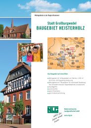 baugebiet heisterholz - Niedersächsische Landgesellschaft mbH