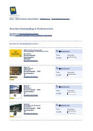 Broschüre Denkmalpflege in Niederösterreich - Das Land ...