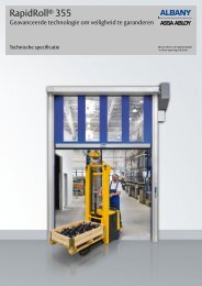 RapidRoll ® 355 (1.02 MB) - Albany Door Systems