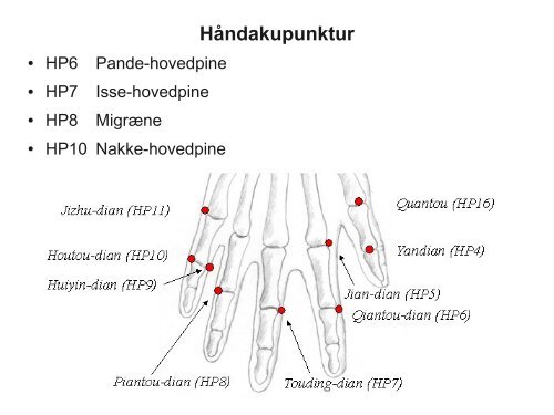 TCM-behandlingen af hovedpine - Eckhard Bick